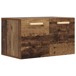 vidaXL Omarica na steni Star les 60 x 36,5 x 35 cm Inženirski les