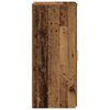 vidaXL shranjevalna omara Old Wood 50x45x103,5 cm inženirski les