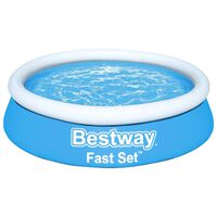 Bestway Fast Set napihljiv bazen okrogel 183x51 cm moder