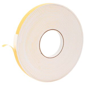 vidaXL Samolepilni pena trak Bela 10mm x 10m CR pena