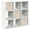 vidaXL Strani &scaron;al Bela 73,5 x 24 x 69,5 cm