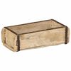vidaXL Pladenj Rjava 30 x 15 x 9 cm Trdna obnovljena les