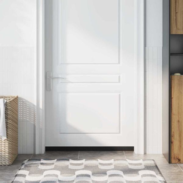 vidaXL Skrbniki za vrata z vijaki 12 pcs Bela 100 cm