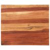 vidaXL Mizna plo&scaron;ča iz trdnega akacijevega lesa 25-27 mm 60x70 cm
