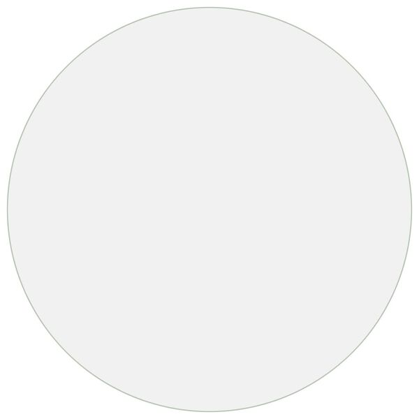 vidaXL Zaščita za mizo prozorna Ø 120 cm 1,6 mm PVC