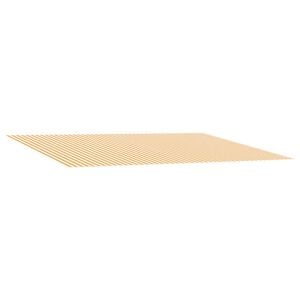 vidaXL Nadomestno platno za tendo Rumena in Bela 250 x 200 cm
