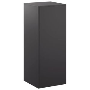 vidaXL Stojalo za rastline Črna 40 x 40 x 100 cm Jeklo