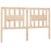 vidaXL Vzglavna 141x4x100 cm trdna borovina