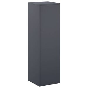 vidaXL Stojalo za rastline Antracit 30 x 30 x 100 cm Nerjaveče jeklo