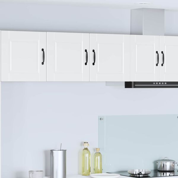 vidaXL Kuhinjski element s polico Bela 80 x 31 x 40 cm Konstruiran les