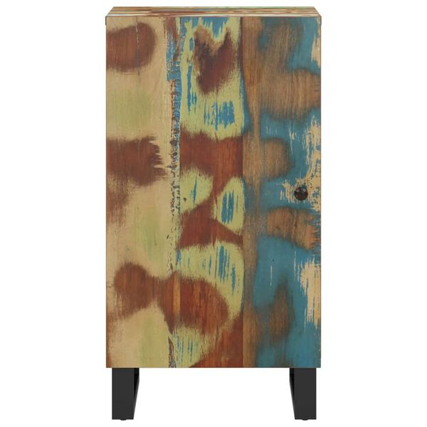 vidaXL Komoda z vrati 40x31x75 cm trden predelan les