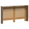 vidaXL Pokrov za radiator 152x19x81,5 cm MDF