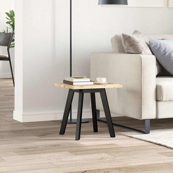 vidaXL Mizna plošča kvadratna 40x40x2 cm trden akacijev les