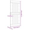 vidaXL Vrata NARVIK Naravna 90 x 210 cm Masiven borov les