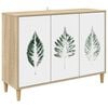 vidaXL Strani &scaron;al HANAU Sonoma 102 x 33 x 75 cm Inženirski les