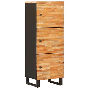 vidaXL Shranjevanje visoka omara s polico Rjava 40 x 33 x 110 cm