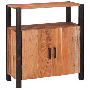 vidaXL Strani &scaron;al Rjava 70 x 30 x 75 cm Masiven les akacije