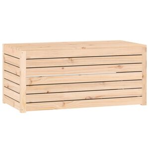 vidaXL Vrtna &scaron;katla 101x50,5x46,5 cm trdna borovina