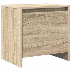 vidaXL Nočna omarica sonoma hrast 45x34x44,5 cm iverna plo&scaron;ča