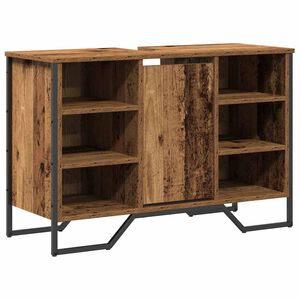 vidaXL Kopalni&scaron;ka omara za umivalnik Star les 91 x 35 x 60 cm