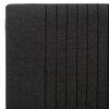 vidaXL Posteljni okvir temno sivo blago 100x200 cm