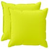 vidaXL Prevleka za blazino 2 kos HOUTEN Svetlo zelena. 70 x 70 cm