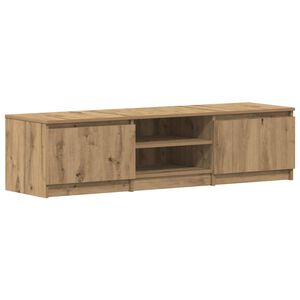 vidaXL TV omarica Artisan Oak 140x40x36 cm iz umetnega lesa