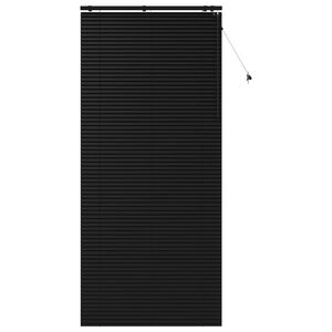 vidaXL Venecijanska žaluzija Črna 105 x 250 cm 35 mm