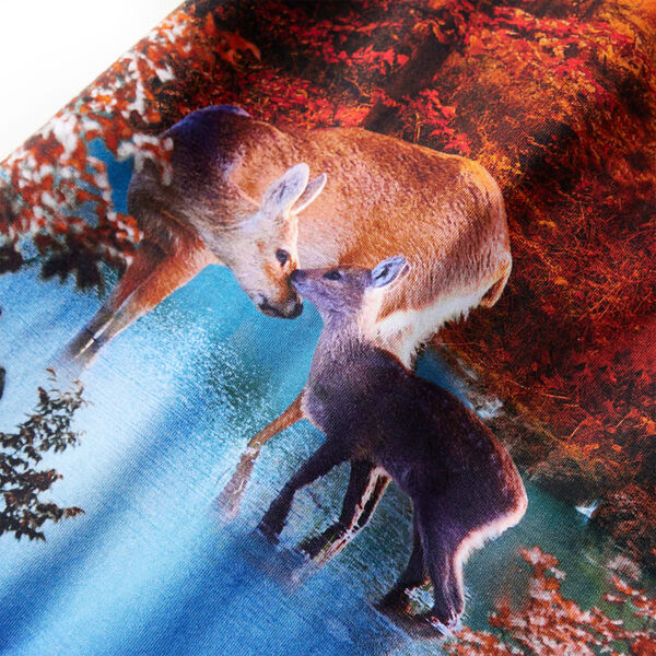 Otroška obleka z dolgimi rokavi mornarsko modra 128