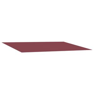 vidaXL Nadomestno platno za tendo Bordo rdeča 500 &times; 350 cm Poliester