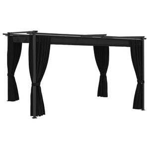 vidaXL Paviljon 4x3 m antraciten