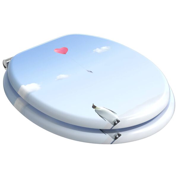 vidaXL Pokrivalo za strani&scaron;če 2 pcs Modra 44 x 38 cm MDF plo&scaron;ča