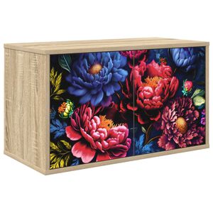 vidaXL Stenska TV omarica KIEL 69 x 33 x 40 cm Sonoma hrast