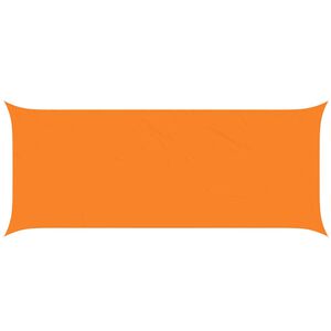 vidaXL Sončno platno Oranžna 6 x 2,5 m 100% poliester Oxford