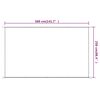 vidaXL Vertikalna markiza modra 250x360 cm tkanina oxford