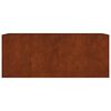 vidaXL Vrtna visoka greda 200x80x80 cm corten jeklo