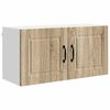 vidaXL Omarica na steni PORTO Sonoma hrast 80 x 31 x 40 cm