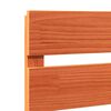 vidaXL Vzglavje z vzglavjem Rjava 140,5 x 3 x 80 cm Masivno borovo les