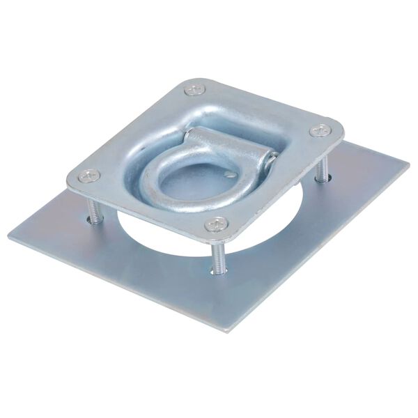 vidaXL Privezni obroči za prikolico 8 kosov pocinkano jeklo 2000 kg