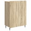 vidaXL Strani &scaron;al Sonoma hrast 66 x 34,5 x 92 cm Inženirski les