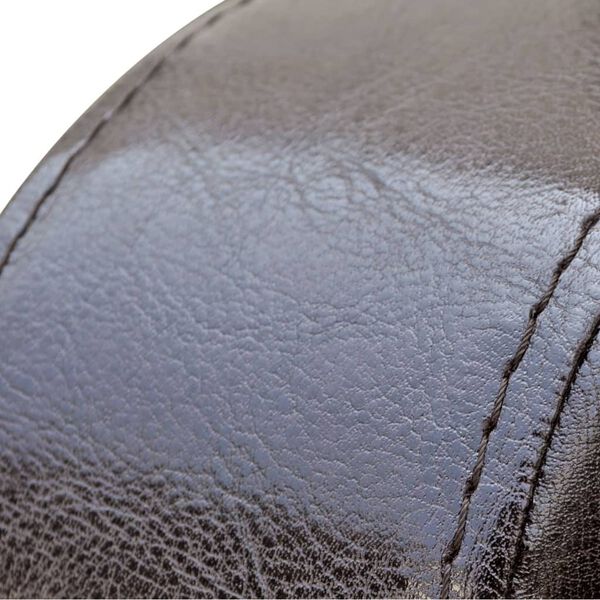 vidaXL Fotelj rjavo umetno usnje