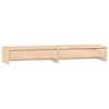 vidaXL Stojalo za zaslon 100x27x15 cm trdna borovina
