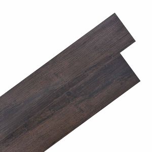 vidaXL Deske za talne obloge Temno rjava 5,02 m&sup2; 36 kos PVC