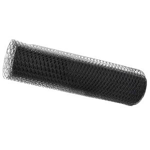 vidaXL &Scaron;esterokotna ograja Siva 0,4 x 10 m PVC
