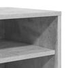 vidaXL Omarica za čevlje betonsko siva 60x35x70 cm iverna plošča