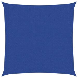 vidaXL Senčno jadro 160 g/m&sup2; modro 2,5x2,5 m HDPE