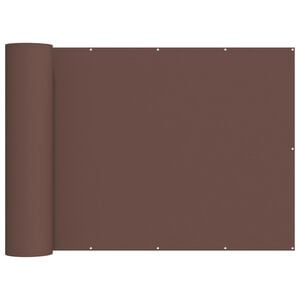 vidaXL Zaslon za zasebnost na balkonu 200 x 200 cm Blago s PU prevleko