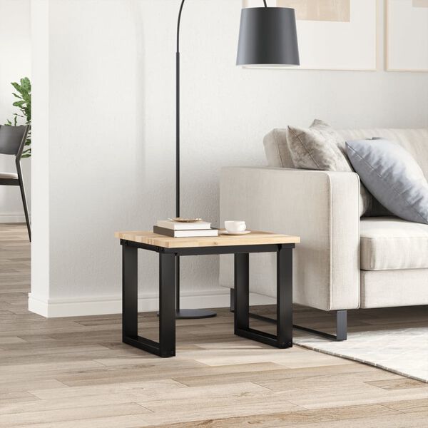 vidaXL Mizna plošča kvadratna 50x50x2 cm trden akacijev les