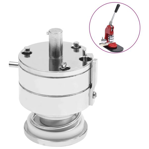 vidaXL Zamenljivi kalup za napravo za izdelovanje priponk 44 mm