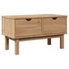 vidaXL Klop za predsobo OTTA 80x40x45 cm trdna borovina